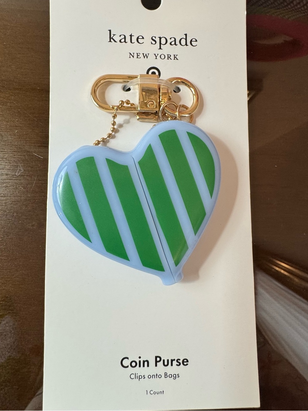 kate spade Limited Edition Kate Spade/ Target Heart Coin Purse Charm